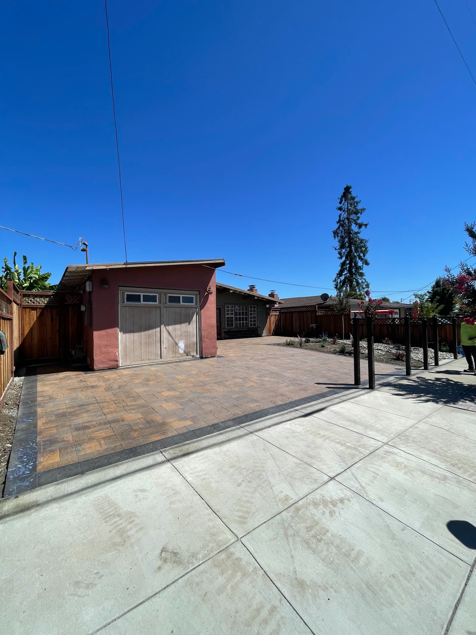 Madriz Gardening Paver Driveway project